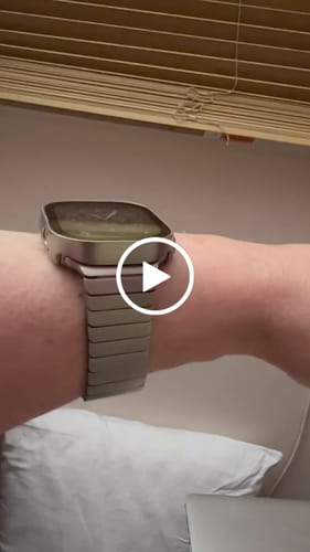 Customer video review of Titanium Edition Link Bracelet