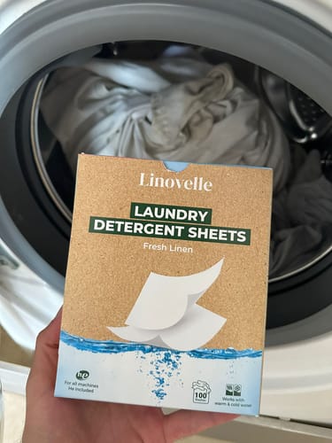 Customer photo review of Waschmittelblätter + 50 GRATIS Wäschen