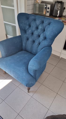 Customer photo review of Fabric Paint -- Blue