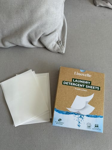 Customer photo review of Waschmittelblätter + 50 GRATIS Wäschen