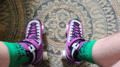 Customer photo review of ParkStar Park Roller Skates