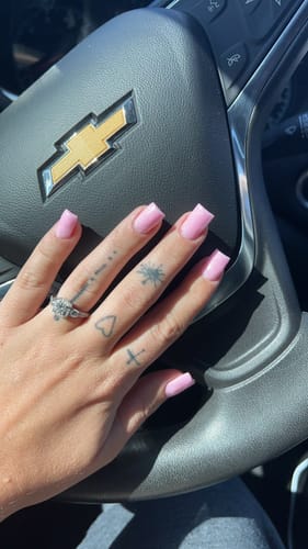 Customer photo review of Pretty in Pink | Four Color Dip Powder Starter Kit