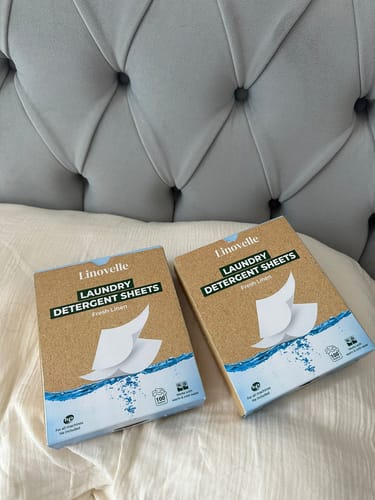 Customer photo review of Waschmittelblätter + 50 GRATIS Wäschen