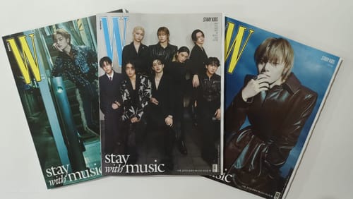 Customer photo review of STRAY KIDS W KOREA MAGAZINE VOL. 6 A - STRAY KIDS VER