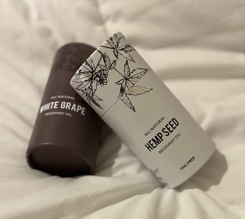 Customer photo review of Hemp Seed Recovery Oil