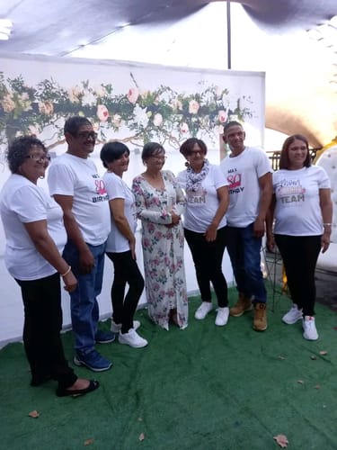 Customer photo review of 1 x A2 + 2 x A3 Canvas Combo