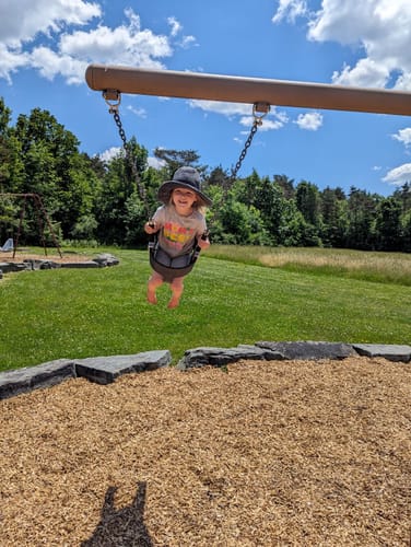 Customer photo review of Packable Sun Hat Rain