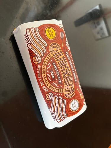 Customer photo review of Brownie and the Bean Bakery Collaboration Bar