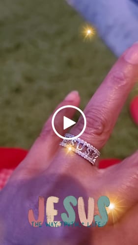 Customer video review of Trinity Cross Ring