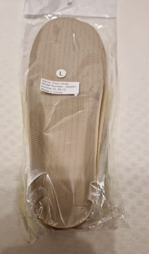 Customer photo review of Ortopéd Pro Talpbetét Plantar Fasciitis Enyhítésére