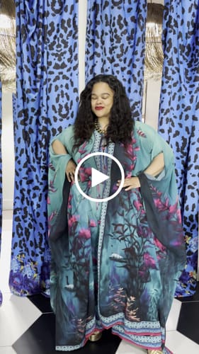 Customer video review of Nk Goddess Kaftan