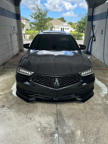 Customer photo review of 2015-2020 TLX Mstyle Mirror caps replacement