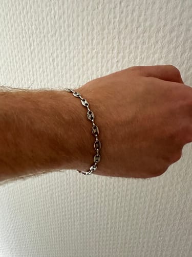 Customer photo review of Coffee Bean Armband