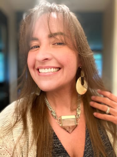 Customer photo review of EGYPT Earrings