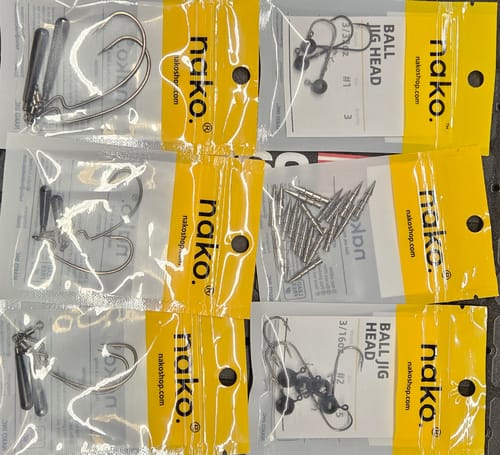 Customer photo review of Tungsten Jika Rig 1/8 oz 3/16 oz 1/4 oz | 2 Piece
