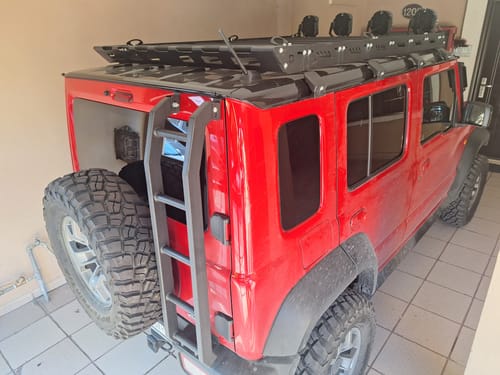 Customer photo review of Rack de Carga Extreme 5 para Suzuki Jimny (5-door)