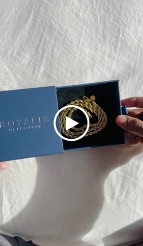 Customer video review of Rope Chain (Gold) 5mm