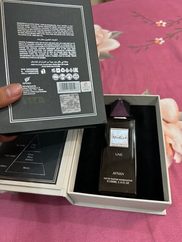 Customer photo review of Afnan Modest Pour Homme Une Eau De Parfum