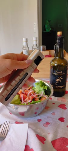 Customer photo review of Spruzzino - L'originale nebulizzatore spray per olio da cucina
