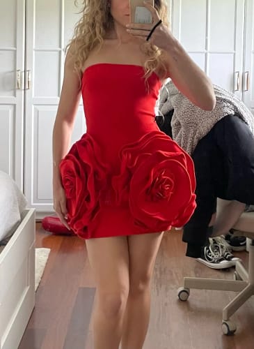Customer photo review of Kamryn Mini Dress