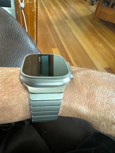 Customer photo review of Titanium Edition Link Bracelet