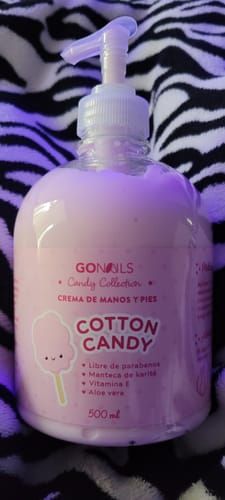 Customer photo review of Crema de Manos y pies Cotton Candy