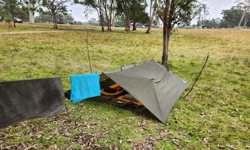Aaron K. review of Ultralight Groundsheet - Double image 1 out of 1