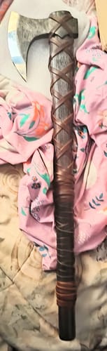 Customer photo review of Nordic axe "Ares"