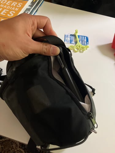 Customer photo review of Alpine Chalk Bag