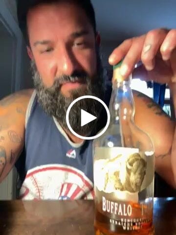 Customer video review of Buffalo Trace Bourbon Whiskey