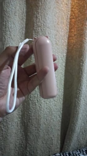 Customer photo review of Charming Handheld Mini Fan