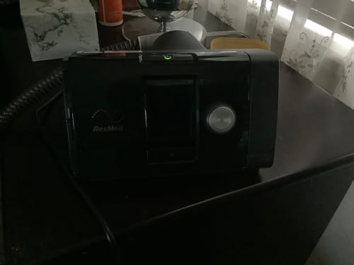 Customer photo review of ResMed AirSense 10 AutoSet 4G With HumidAir & ClimateLineAir Heated Tubing