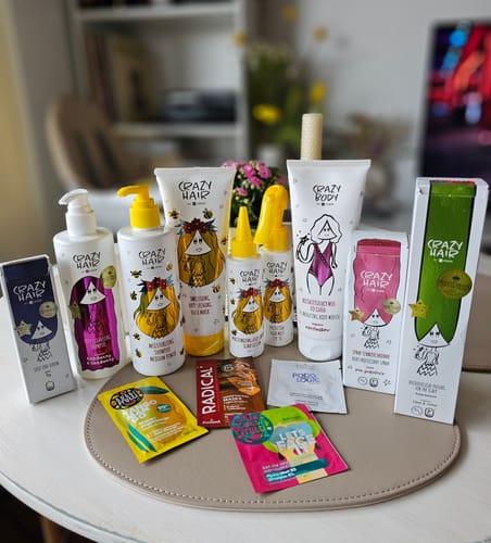 Customer photo review of Crazy Hair Moisturizing & Soothing Scalp Lotion Honey