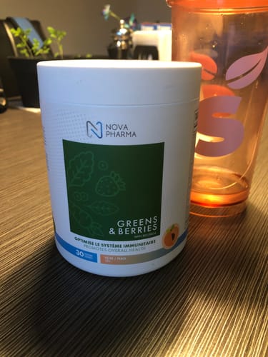 Customer photo review of Nova Pharma - Greens & Berries 420g