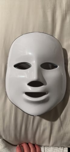 Customer photo review of SkinRenew™ Red Light Mask