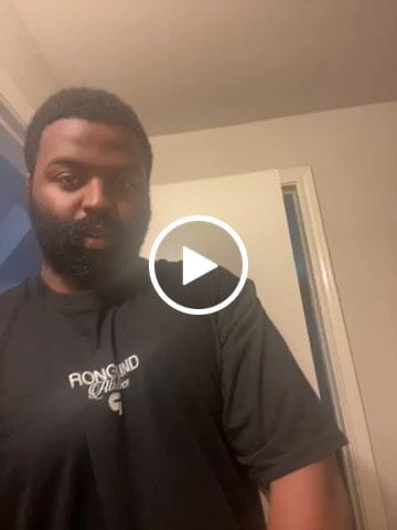 Customer video review of Determination 'Failure Is Not Fatal' Heavyweight T-Shirt