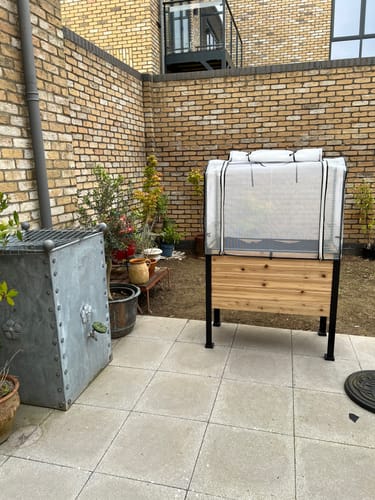 Customer photo review of Raised Garden Bed - 46cm x 92cm x 76cm