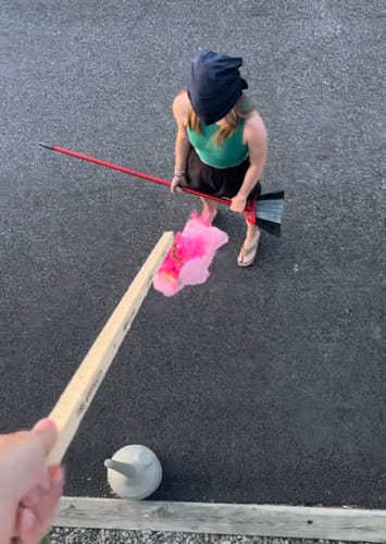 Customer photo review of Magical Birthday Piñatagram