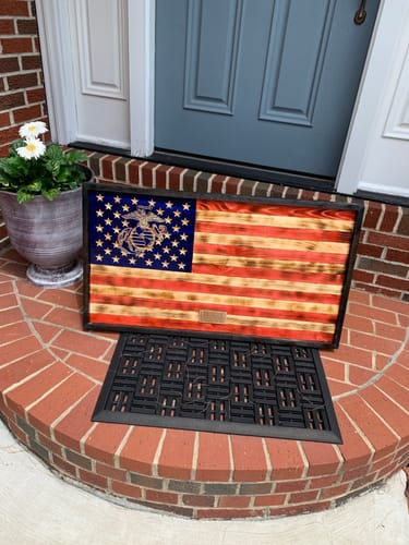 Customer photo review of Custom Wood DIY Plaque