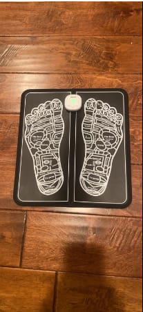 Customer photo review of ComfortWave Foot Massager