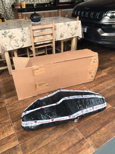 Customer photo review of Banco Reto Dobrável