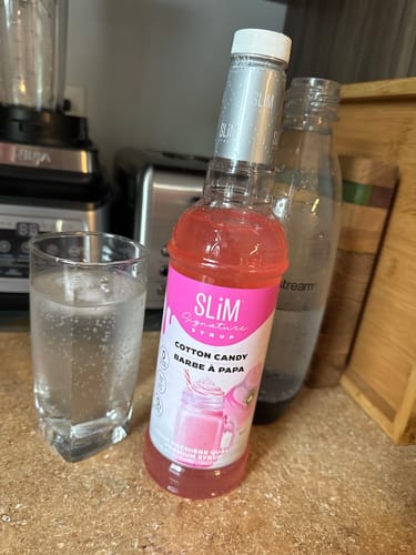Customer photo review of Slimfield Syrups - Sugar Free Syrups 750ml