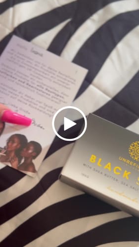 Customer video review of BLACK SOAP - afrikanische schwarze Seife