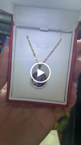 Customer video review of *NEW* PA 14k Picture Frame W/ Hollow Rope Chain OV JTJ™ -