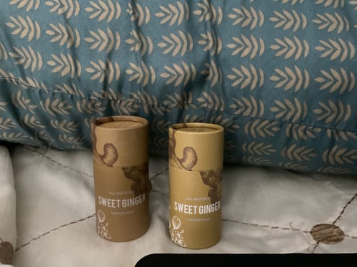 Customer photo review of North Carolina Sweet Ginger Rub