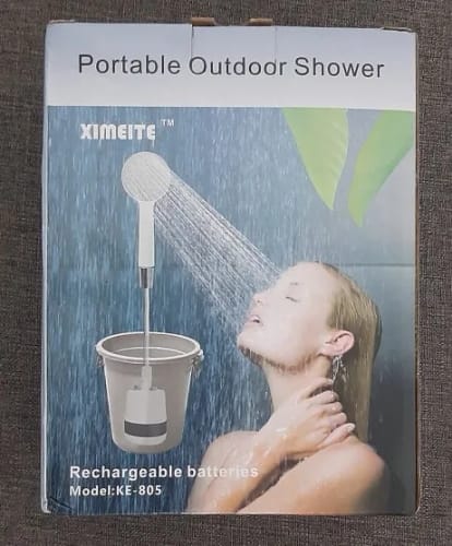 Customer photo review of Vixinx TravelShower™ - Handy shower system when travelling