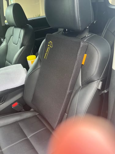 Customer photo review of Giraffe Cushion