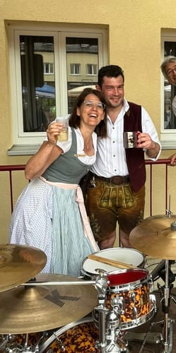 Customer photo review of Schlagzeug Muss So Laut – Karabiner-Tasse