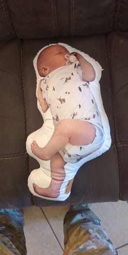 Customer photo review of Photo Birth Pillow