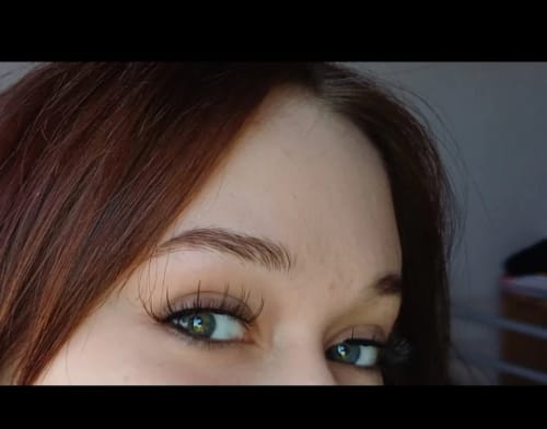 Customer photo review of MoxieChic™ Premium Magnetic Eyelashes | Easy, Quick, Safe!